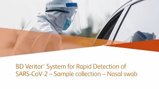 BD Veritor™ System  Sample collection [upl. by Notaek783]