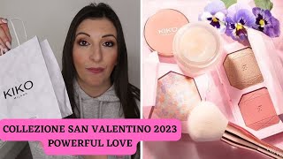 KIKO POWERFUL LOVE  Collezione San Valentino 2023 [upl. by Inttirb]