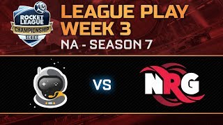 RLCS League Play Week 3  Spacestation Gaming vs NRG Esports [upl. by Rochelle]