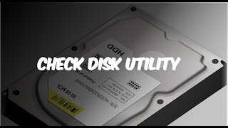 How to use Check Disk Utility chkdsk on windows wrench income [upl. by Ciaphus]