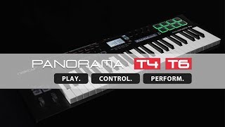 Nektar Panorama T4T6 MIDI Controller Keyboards [upl. by Ettenej665]