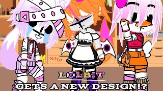 LOLBIT gets a NEW DESIGN  Yenndo x Lolbit [upl. by Natelson]