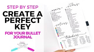 How to Make the Ultimate Bullet Journal Key [upl. by Amalle988]