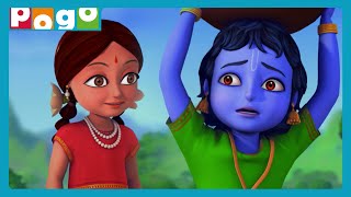 Little Krishna🪈 Radha Ashtami  Radha ki Masti 😆 Krishna  Cartoon for Kids  PogoChannel [upl. by Billie165]