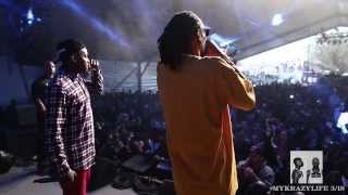 DefJamcom YG Brings Out Snoop Dogg At The Fader Fort SXSW 2014 [upl. by Zaccaria]