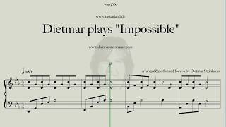 Dietmar plays quotImpossiblequot [upl. by Ronnie613]