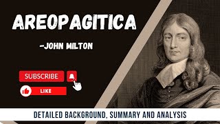 Areopagitica by John Milton  Detailed Summary and Critical Analysis  UGC NET English Syllabus [upl. by Rainah]