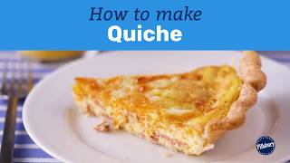 How to Make Quiche  Pillsbury Basics [upl. by Piero]