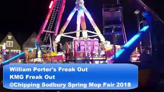 William Porters Freak Out  Chipping Sodbury Spring Mop Fair 2018 OFFRIDE [upl. by Anglo]