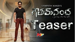 Goutham Nanda Movie Teaser  Gopichand Hansika  NTV [upl. by Nimrac]