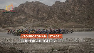 TourofOman  Stage 1 Highlights [upl. by Sabu]