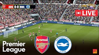 🔴LIVE  Arsenal vs Brighton  English Premier League eFootball PES 21 Gameplay PC [upl. by Olds560]