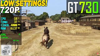 Red Dead Redemption 1 GT 730  720p Low [upl. by Venus]