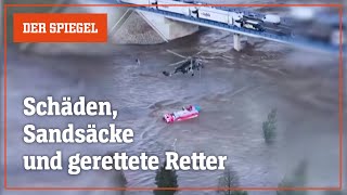 Überschwemmungen in Europa Hochwasserlage angespannt  DER SPIEGEL [upl. by Mauve]