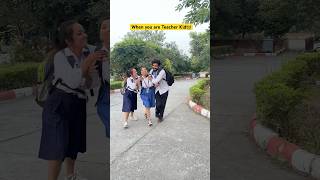 Jab apki mummy teacher ho to y sab hota hai👩‍🏫😂 shorts funnyshorts ytshorts teacherlife [upl. by Bowe308]