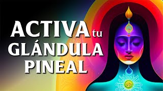 SIGUE MI VOZ y ACTIVA TU GLÁNDULA PINEAL  Meditación de apertura Tercer ojo [upl. by Nikal822]