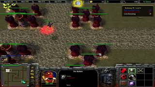 Warcraft III  Burbenog TD v234c lengends Fire  2 player  Win 2 [upl. by Ennaer]