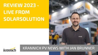 Krannich PV NEWS with Jan Brunner  Review 2023 [upl. by Normac]