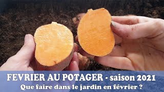 🔍Que faire dans le jardin POTAGER en FEVRIER [upl. by Sholes]