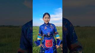 Traditional Mongolian Dance Biyelgee  Beautiful Inner Mongolian Girl Performs dance [upl. by Oler]