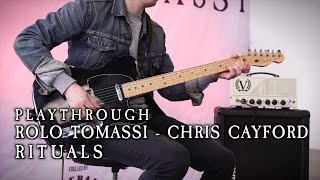 Rolo Tomassi  Rituals Guitar Playthrough [upl. by Calandra]