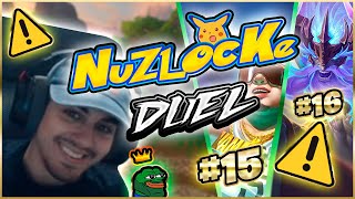 VAMANA Y SURTR SI PIERDO DEJO YOUTUBE  Julio  🐉 DUEL NUZLOCKE 15 y 16 🏆 [upl. by Aitnas]