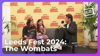 Leeds Fest 2024 The Wombats Interview [upl. by Kraft127]