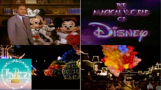 The Magical World of Disney Channel Halloween Special Intro Mickey Minnie Michael Eisner Goofy Retro [upl. by Bowers543]