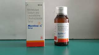 Montina L Syrup uses  Montelukast sodium and Levocetirizine dihydrochloride Syrup Uses [upl. by Ahsocin]