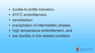 Ferritic Stainless Steel [upl. by Kaleena]