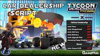 NEW CAR DEALERSHIP TYCOON SCRIPT PASTEBIN 2024 [upl. by Jorgenson]