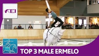 Top 3 Vaulting Male  CVI Ermelo 2016 [upl. by Benji]