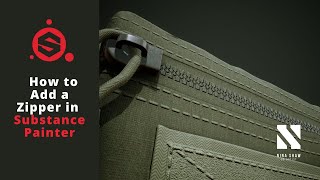 How to add a Zipper in Substance Painter [upl. by Ran810]