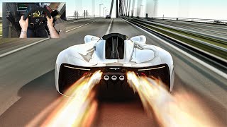 1172664HP SRT Tomahawk Over 6000Kmh  Assetto Corsa  Thrustmaster Wheel Gameplay [upl. by Milla328]