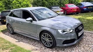 201515 Nardo Grey Audi S3 20T FSI 5dr 6 speed Manual Unmolested example Exceptional Condition [upl. by Tull647]