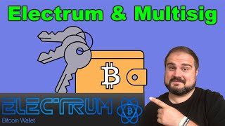 Electrum Wallet Tutorial Basic Setup  Multisig [upl. by Aridaj]