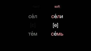 Russian Pronunciation Two ways to pronounce e under stress russiangrammar learnrussian [upl. by Nosydam495]