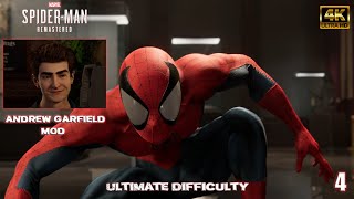 Ultimate SpiderMan Andrew Garfield Face Part 4  SpiderMan PC MOD [upl. by Hawken]