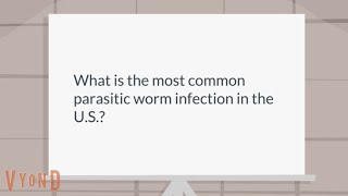 most common parasitic worm infection in the US [upl. by El]