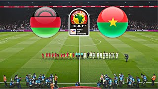 MALAWI vs BURKINA FASO  AFRICA CUP OF NATIONS 2025 QUALIFIERS [upl. by Cochran565]