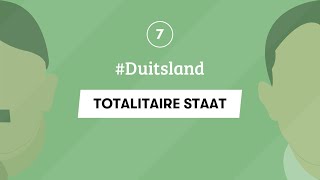 7  GESCHIEDENIS EXAMEN  TOTALITAIRE STAAT  Duitsland [upl. by Atinrahc607]