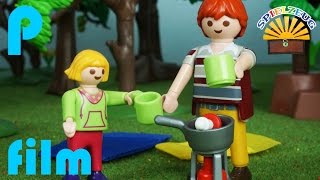 FAMILIE Bergmann 37  ALINA amp STEFAN ZELTEN im WALD  Playmobil Film deutsch Geschichte [upl. by Tohcnarf252]