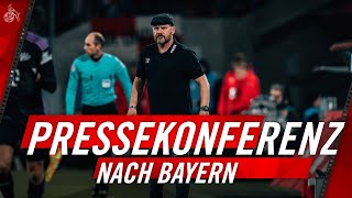 BAUMGART quotWir wollten die Müdigkeit ausnutzenquot  PK nach Bayern  1 FC Köln  Bundesliga [upl. by Maker]