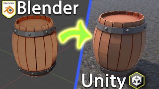 How To Export From Blender to Unity 2 METHODS [upl. by Latrice198]