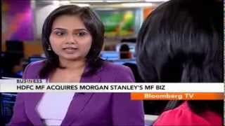 In Business HDFC MF Acquires Morgan Stanleys MF Biz [upl. by Tiphane]