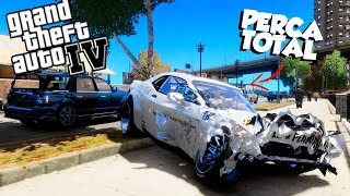 DEI PT NO MEU CARRO GTA 4 FÍSICAS REALISTAS [upl. by Donelle332]