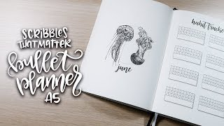 NEW Scribbles That Matter Planner  A5 Bullet Planner [upl. by Dolli]