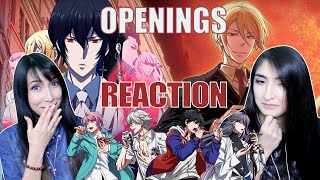 MORE Fall 2020 Openings  Noblesse Moriarty the Patriot and Hypnosis Mic Opening Reaction [upl. by Avenej]