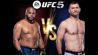 UFC DANIEL quotDCquot CORMIER VS STIPE MIOCIC HEAVYWEIGHT CHAMPIONSHIP FIGHT ON LEGENDARY DIFFICULTY [upl. by Oznofla803]