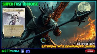 Atraxa Praetors voice Saturday Commander game [upl. by Kcirej57]